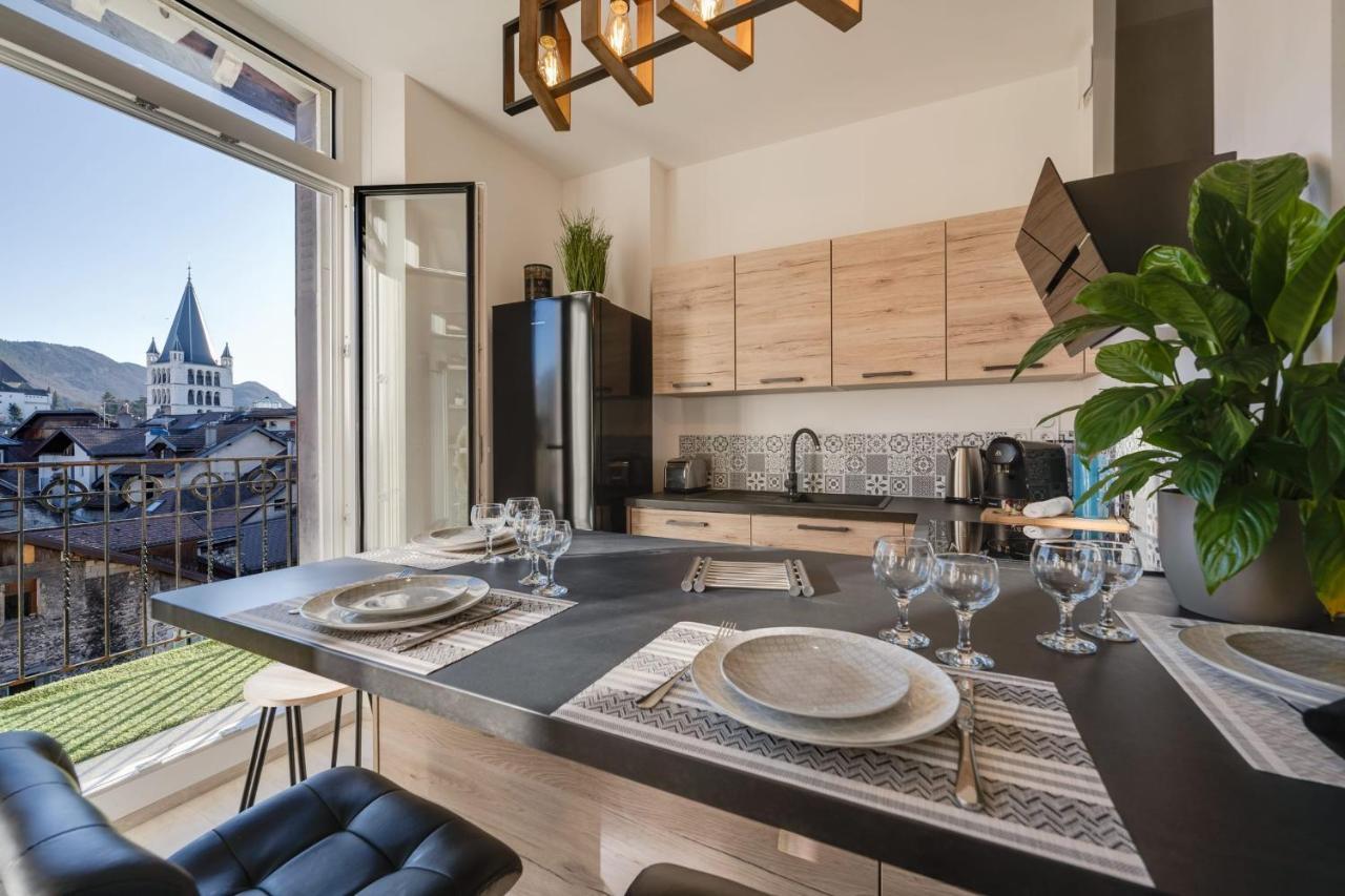 Apartamento Le Balcon Annécien 4 - vue sur les toits pour 2-4 personnes avec Annecy Exterior foto